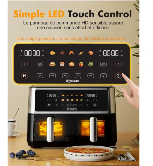 10LD Airfryer – 10Litres – Tactile